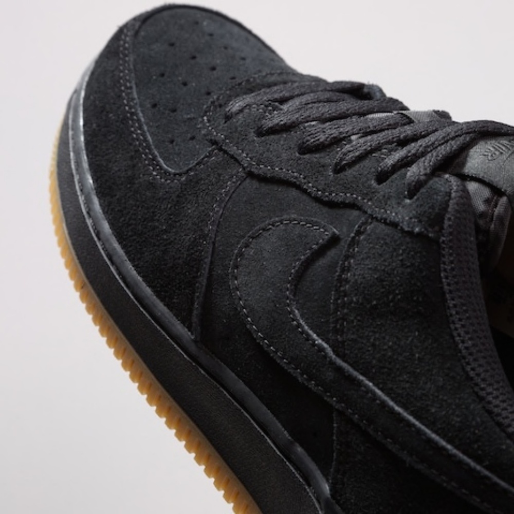 Nike Air Force 1 Black Grade School 6.5 W8 - Picture 5 of 8